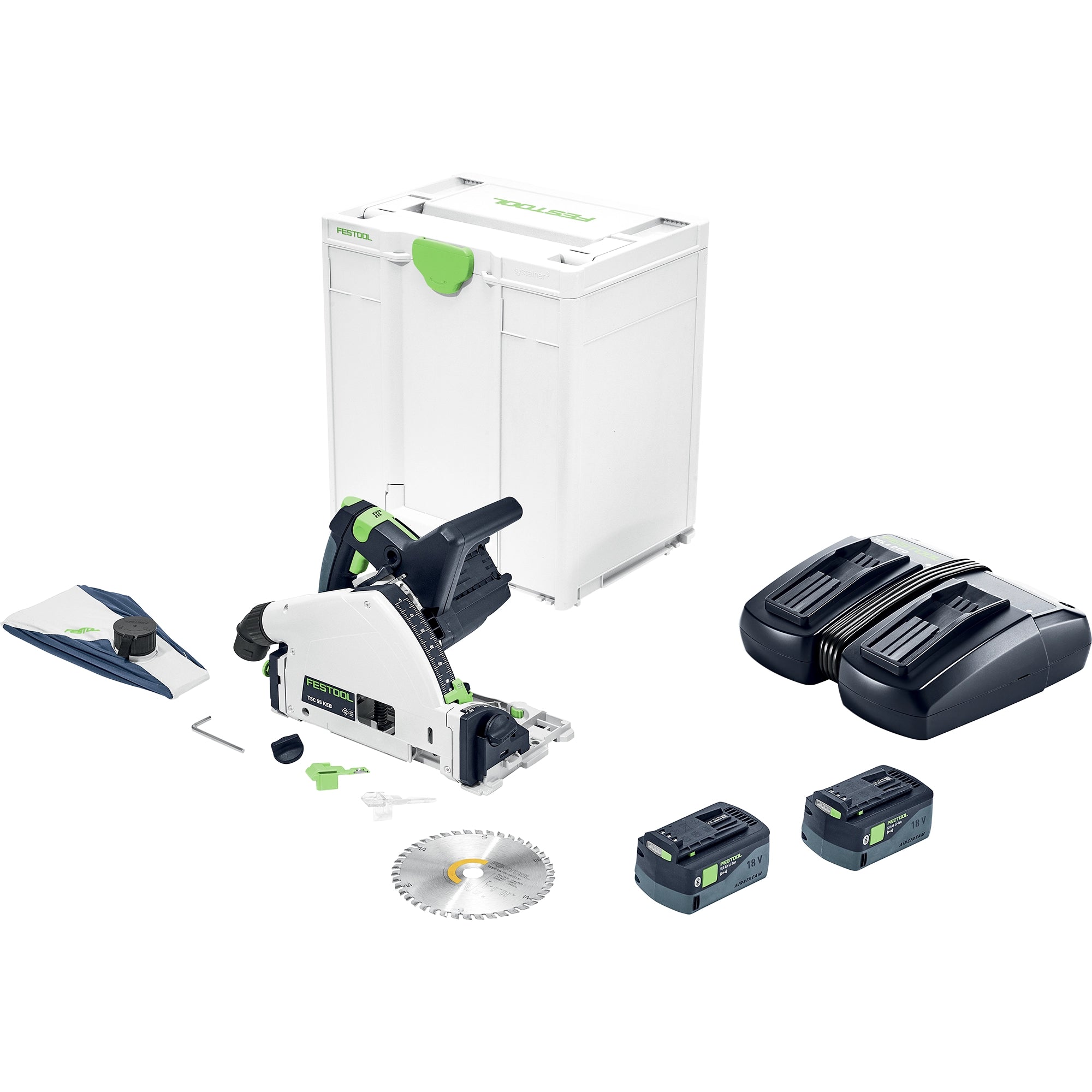 Sega ad affondamento Festool TSC 55 5,0 KEBI-Plus/XL