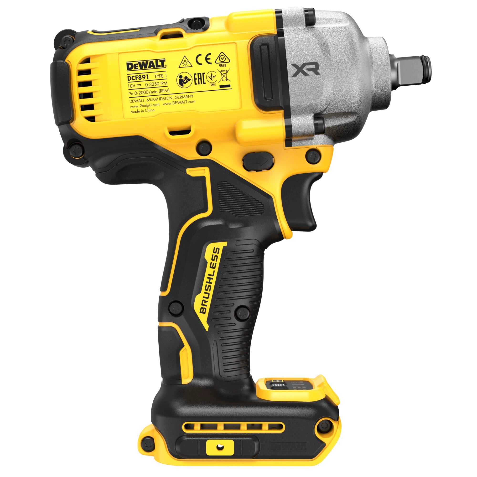 Avvitatore ad Impulsi Dewalt DCF891NT-XJ 18V