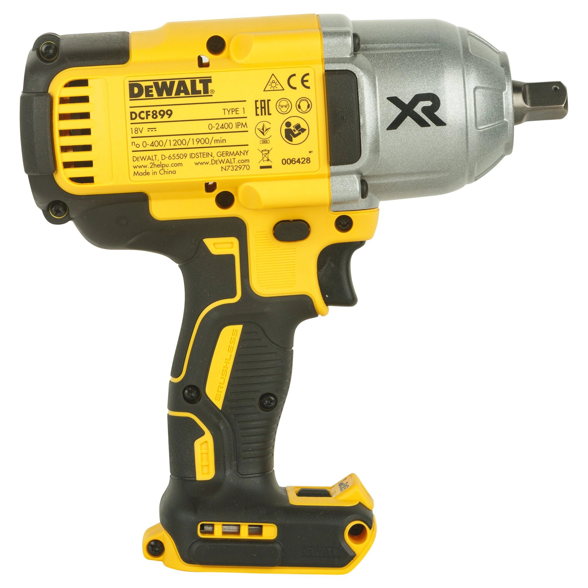 Avvitatore ad Impulsi Dewalt DCF899NT-XJ 18V