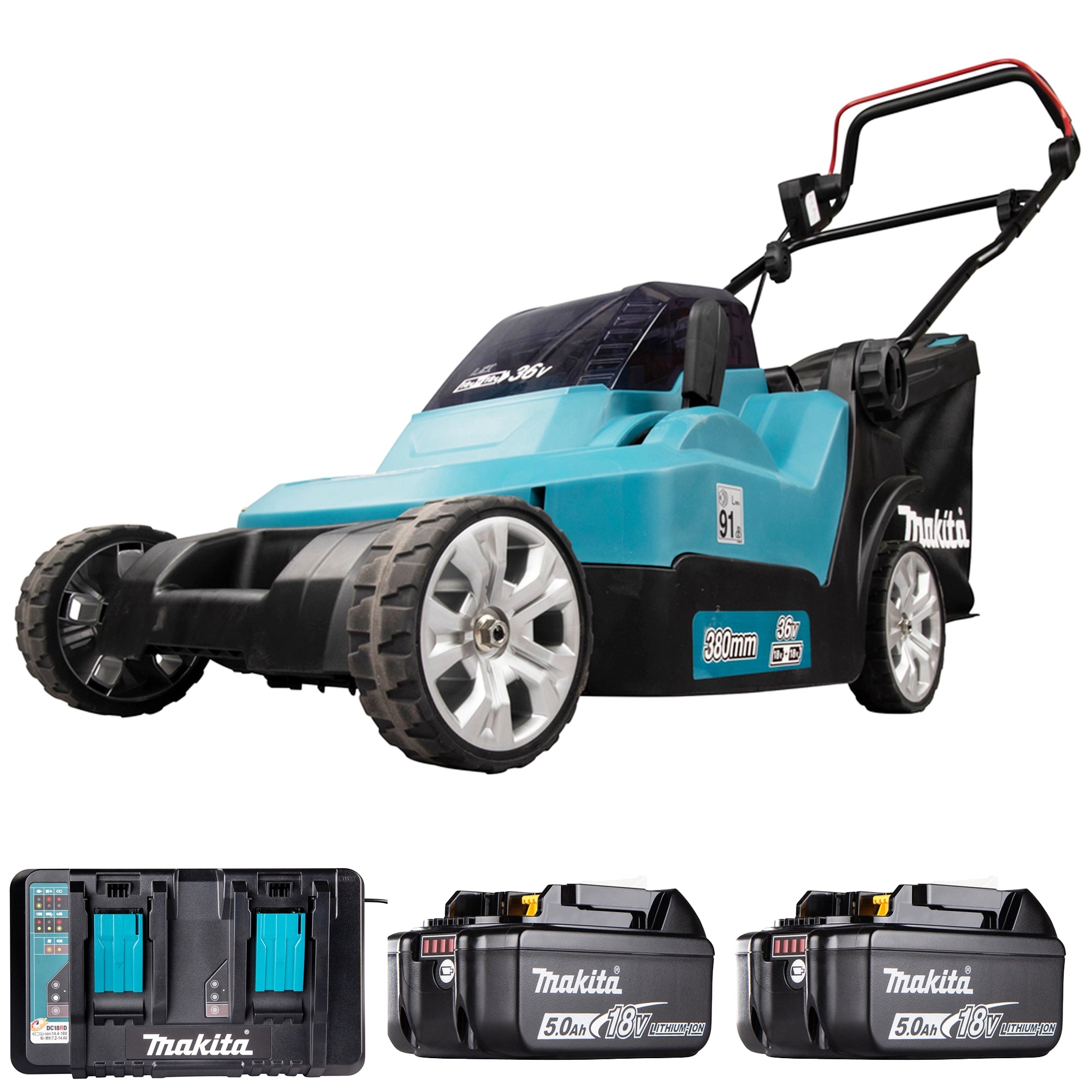 Rasaerba Makita DLM382PM2 18Vx2 4Ah