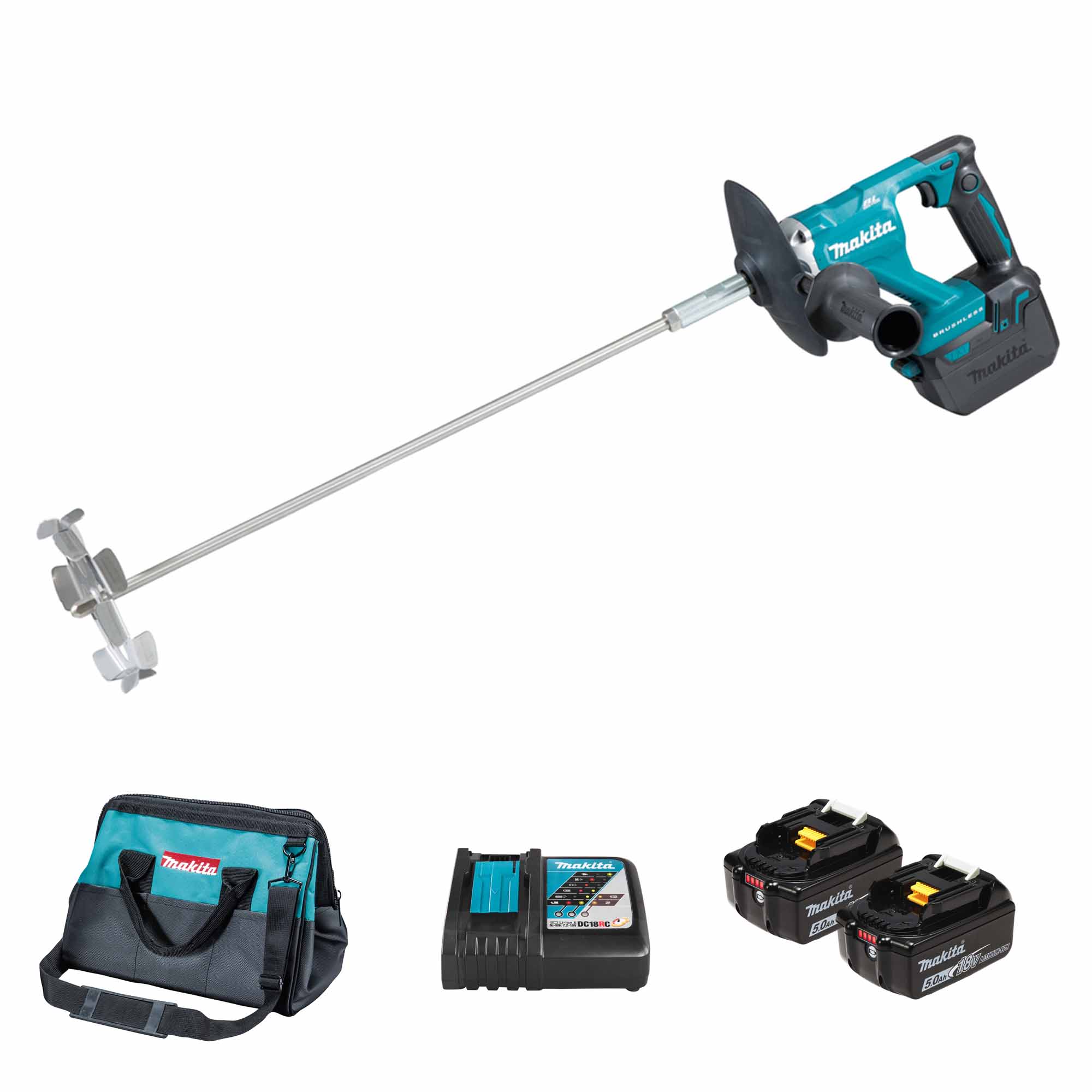 Miscelatore Makita DUT130RTE 18V 5Ah