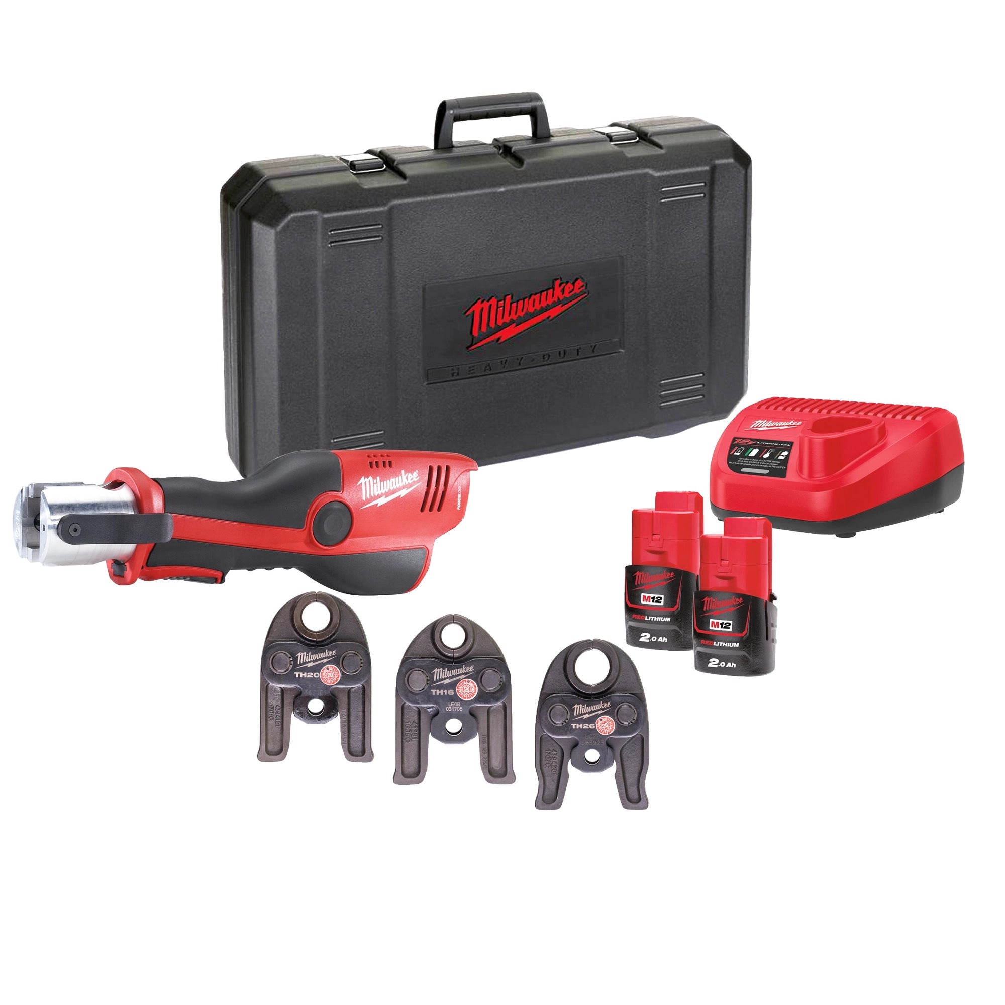 Pressatrice Milwaukee M12 HPT-202C SET 12V 2Ah