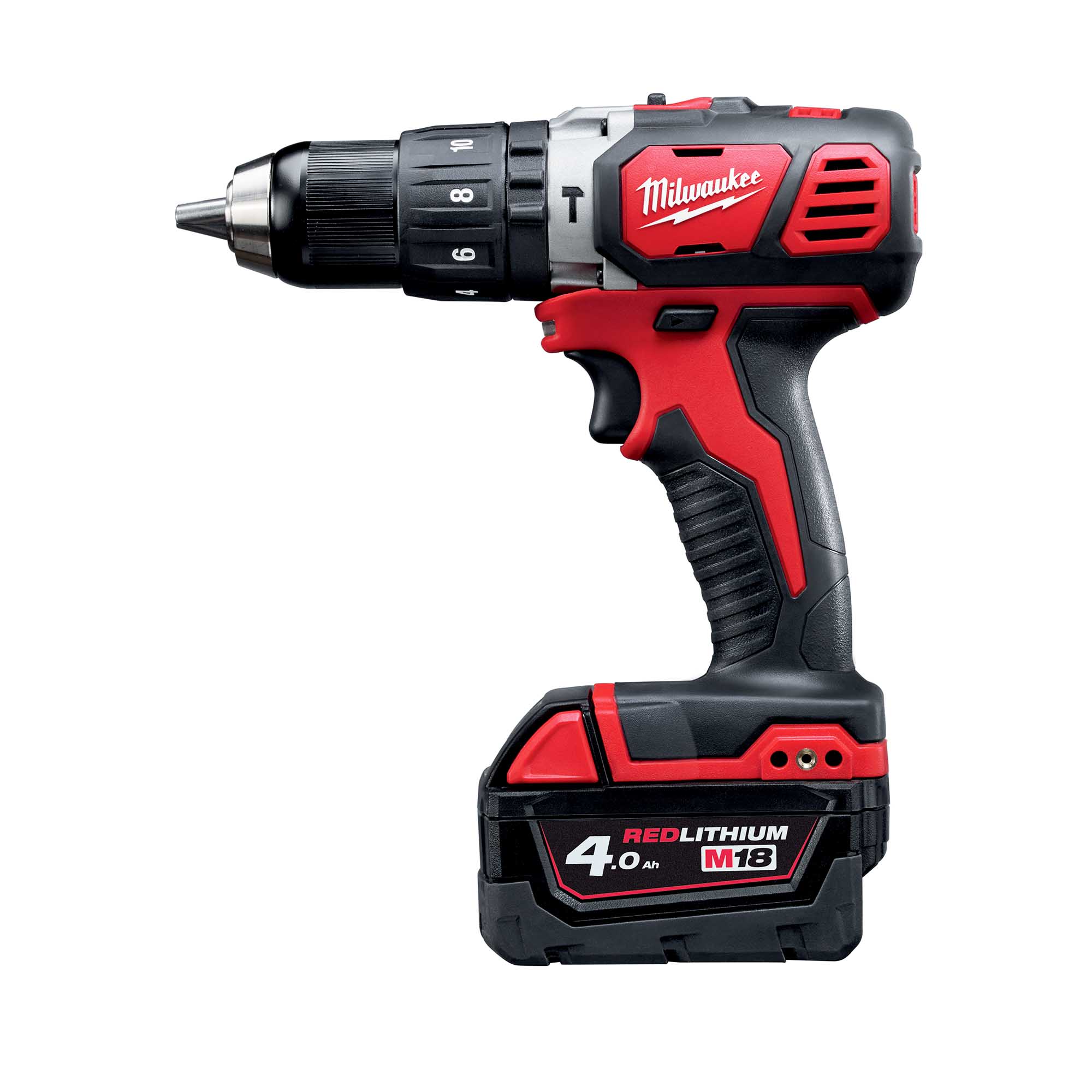 Trapano con percussione Milwaukee M18 BPD-402C 18V 4Ah