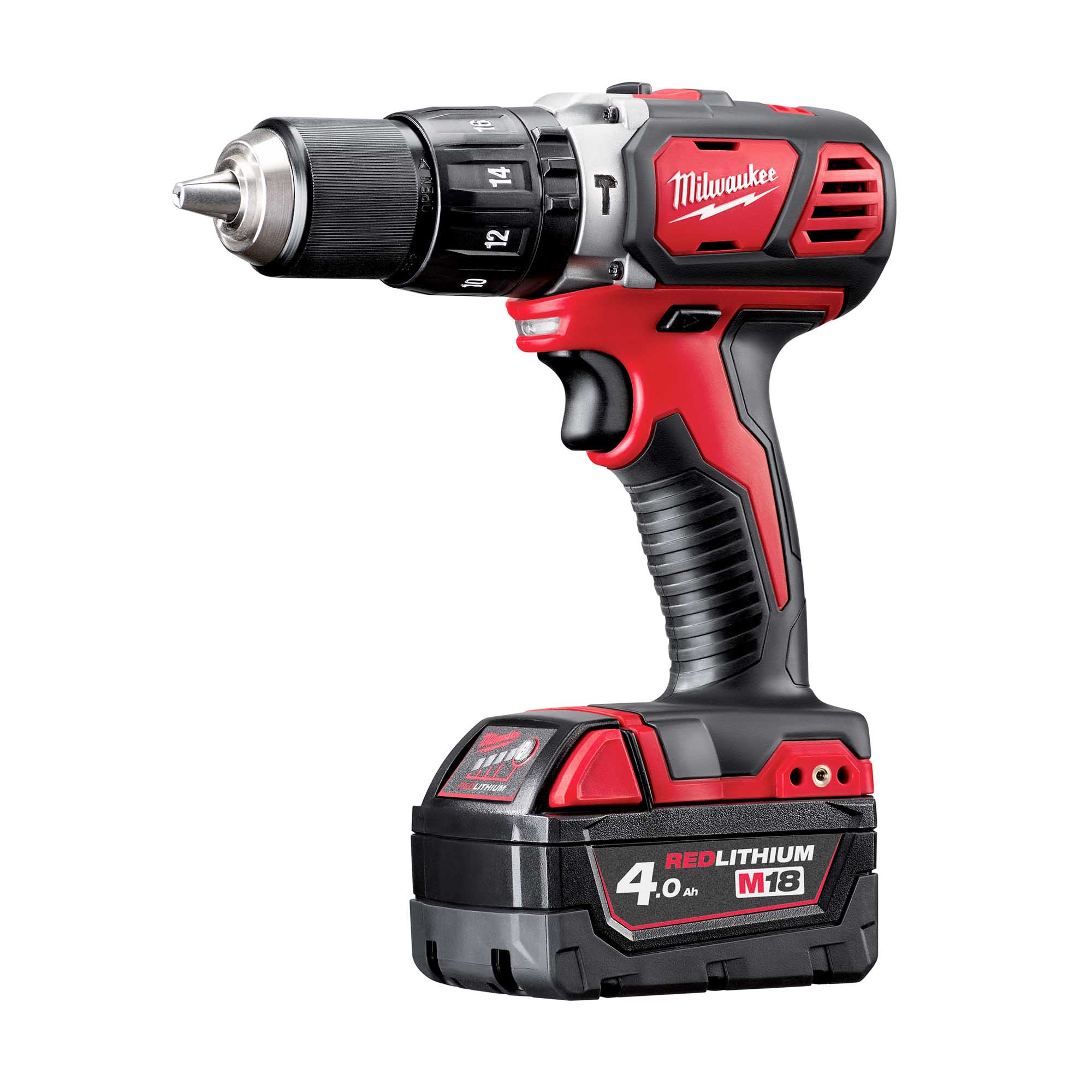 Trapano con percussione Milwaukee M18 BPD-402C 18V 4Ah