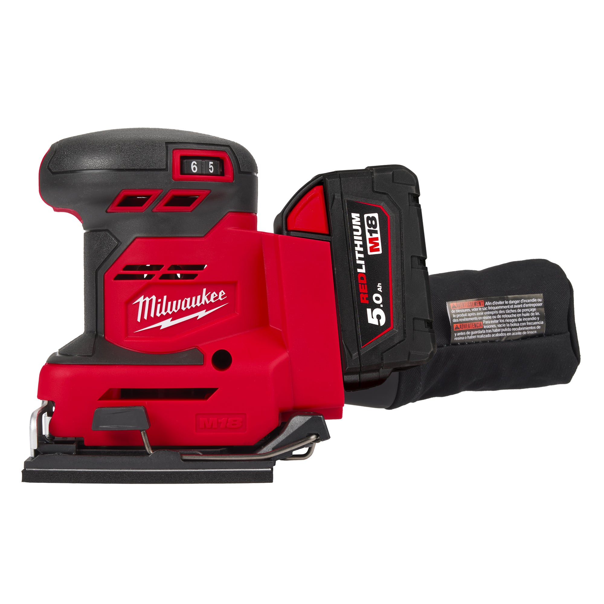 Milwaukee M18 BQS-502B sander