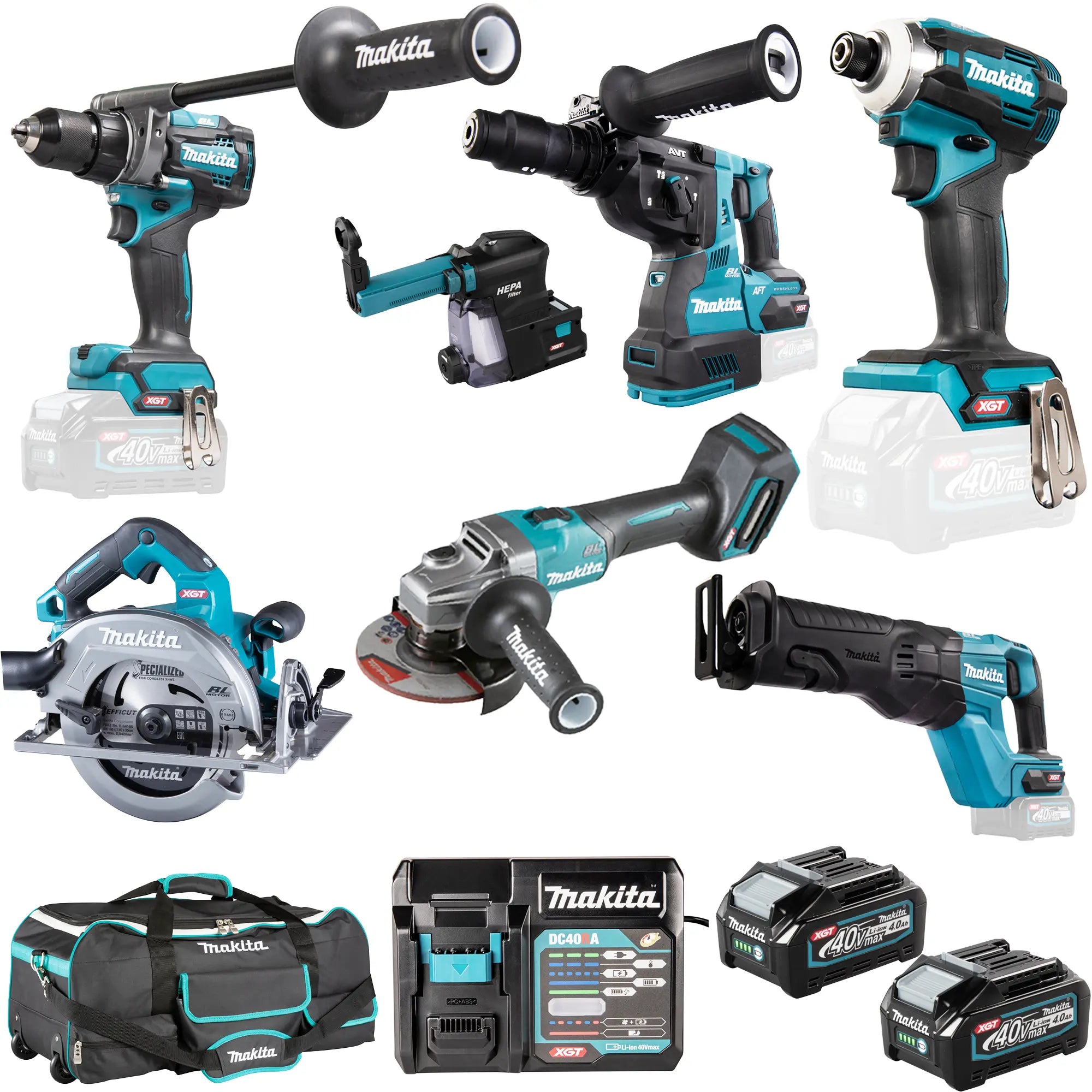 Combo Kit Makita DK0128G601 40V 4Ah