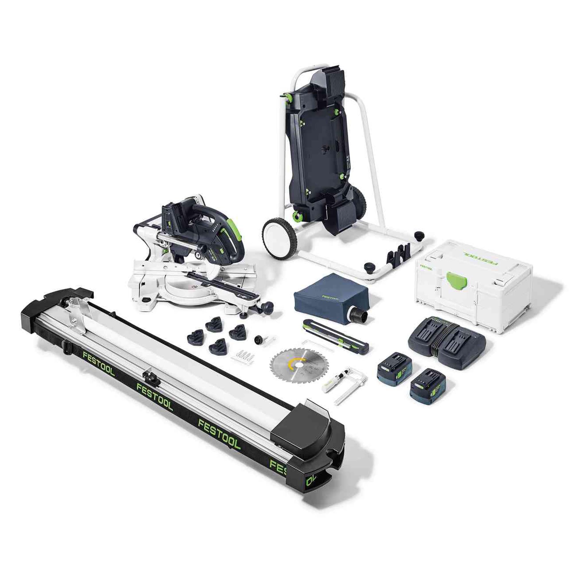 Troncatrice Festool KAPEX KSC 60 EB 5,2 I-UG-Set 18Vx2 5.2Ah