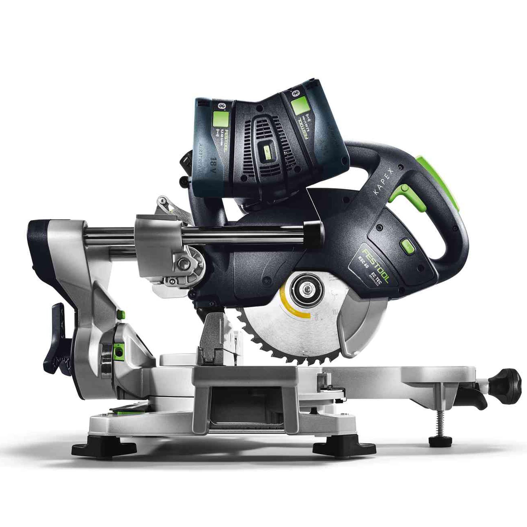 Troncatrice Festool KAPEX KSC 60 EB 5,2 I-UG-Set 18Vx2 5.2Ah