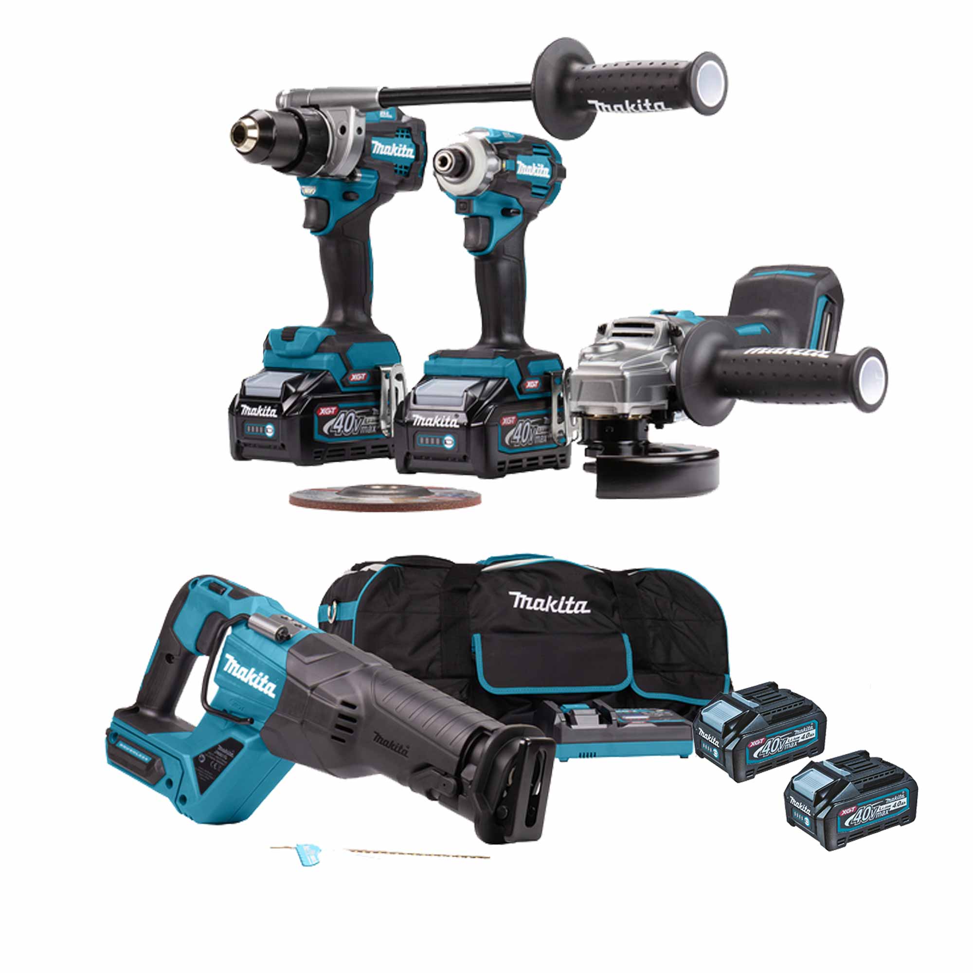 Combo Kit XGT Makita DK0126G401 40V 4.0Ah