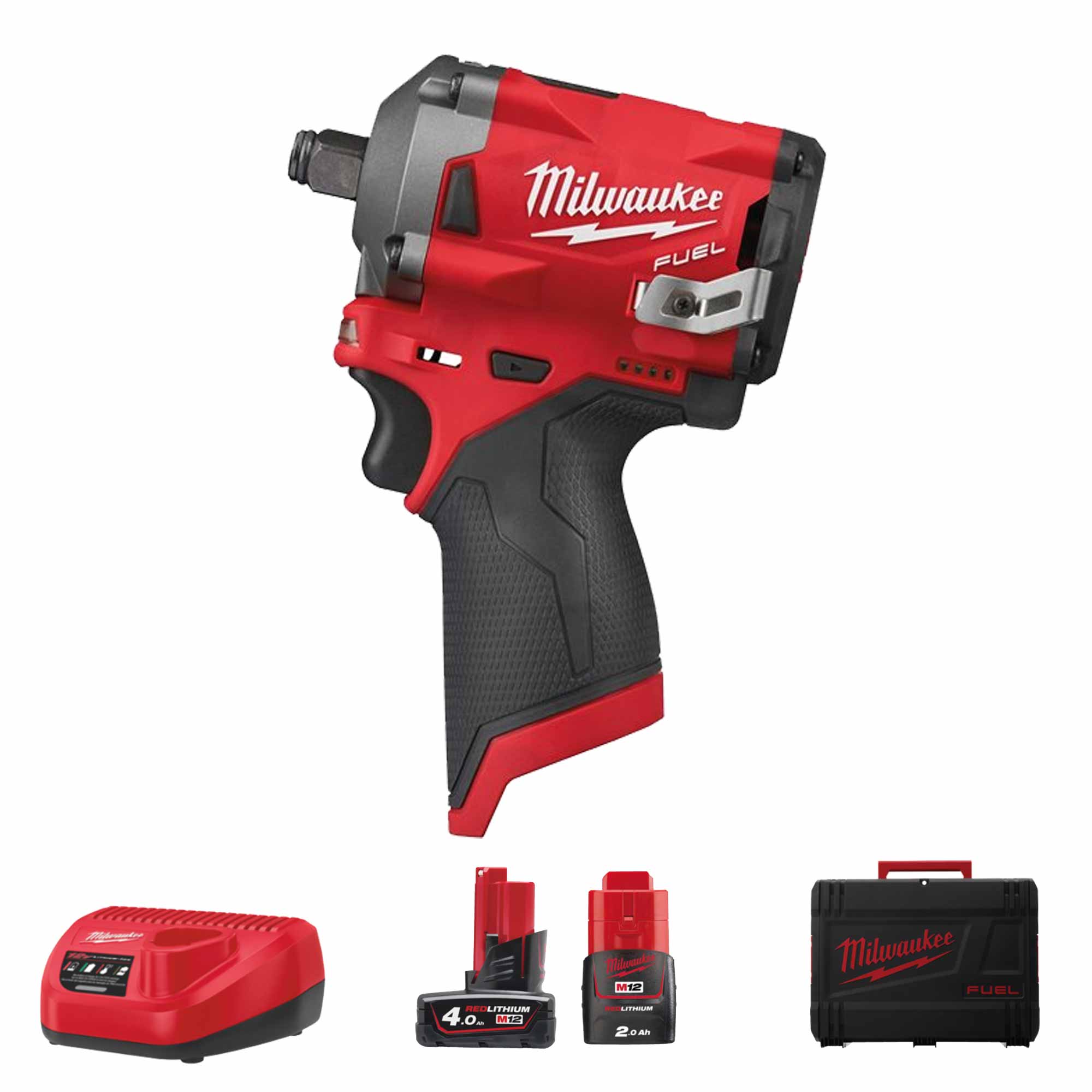 Avvitatore ad Impulsi Milwaukee M12 FIWF12-422X 12V 4Ah