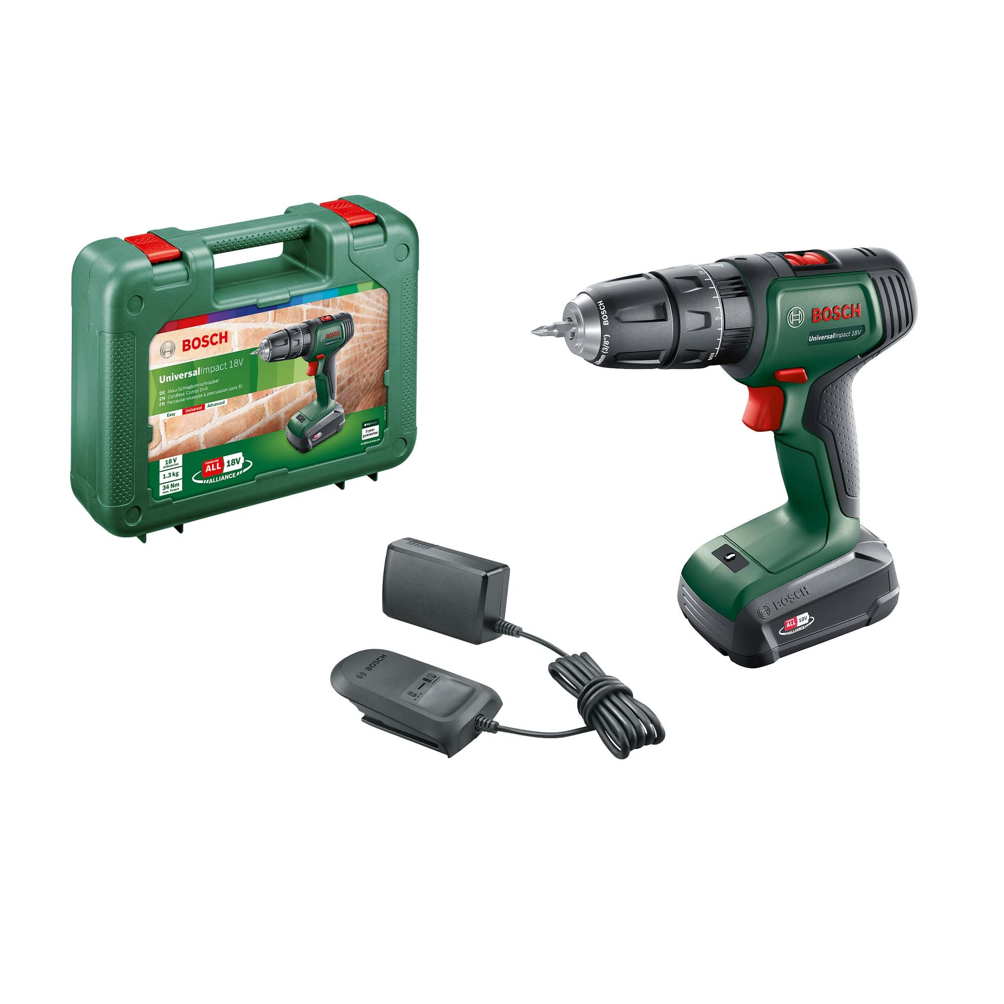 Trapano battente Bosch Universal Impact 18V